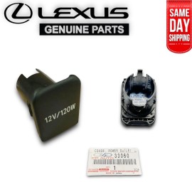 Lexus 08 - 15 LEXUS LX570 CENTER CONSOLE 12V POWER OUTLET COVER OEM NEW