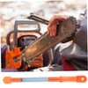 SHINEOFI Chainsaw File Set Essential Hand Tool for Wood Metal
