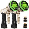 RAINPOINT Heavy Duty Metal Garden Hose Nozzle with 9 Spray