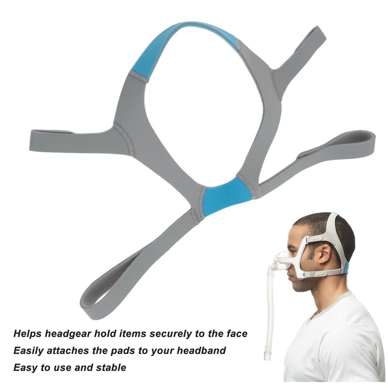 Headgear Strap Replacement Nylon Accessory Nasal Guard Headgear for ResMed