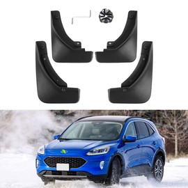 Autorder - Guardabarros para Ford Escape 2020, 2021, 2022, 2023, 2024, 2025, accesorios para guardabarros delantero y trasero, juego de 4 unidades (no para modelos ST-Line)