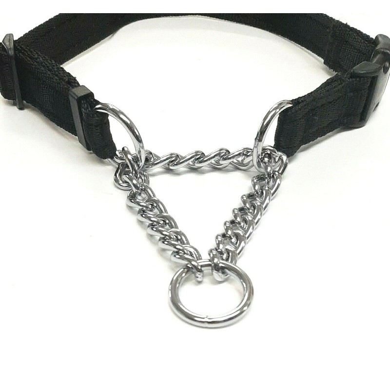 Half Check Chains For Dog Collars Sewing Webbing Or Leather