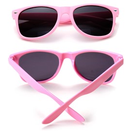 Unning 8 Pack Neon Sunglasses Bulk Retro 80s Colorful Sunglasses Multipack Vintage Party Sunglasses for Adults Men Women