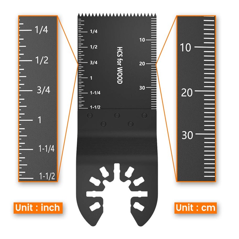 10-piece saw blades set, mix blades, multi-tool saw blade, oscillating