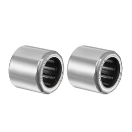 sourcing map HF1216 Needle Bearing Disposable Bearing 12 mm Bore 18 mm Outer Diameter 16 mm Width Pack of 2