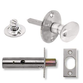Yale P-M44T-CH Door Security Bolt with Thumbturn, Standard Security, Visi Packed, Suitable for hinged and wooden doors, Chrome, Pack of 1