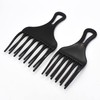 Professional Insert Afro Pick Comb, Wide Tooth Detangling Hair Fork