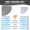 Corner Shower Mat Non Slip: 60 x 60 cm Loofah