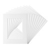 Olive Portraits - Pack of 10 White Picture Photo Mounts
