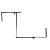 Xclou 343100 Flower box holder without drilling, hook and holder,