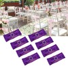 10Pcs Chair Cover Bands Elastic Stretch Sashes Bows for Wedding