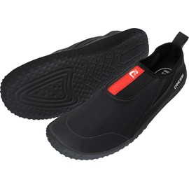 Cressi Kiwi Shoes Black/Red 39 - Scarpa Unisex Ideale per Sport Acquatici e Passeggiate in Ambienti Umidi, al Mare e in Spiaggia, Nero/Rosso, 39