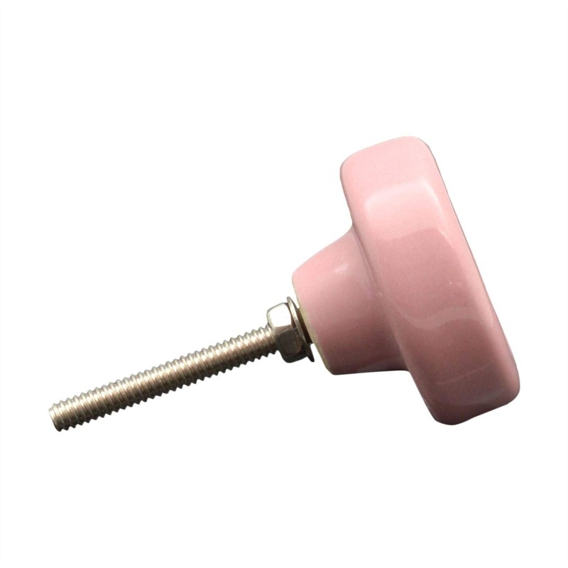 Nicola Spring Ceramic Cupboard Drawer Knobs - Button Design -