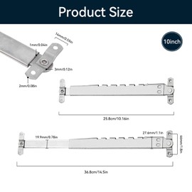 Tissting Cabinet Gas Lift Window Stay Window Support Limiter Window Reinforcement Limiter Stainless Steel Stretch Bracket External Window Stay Windproof