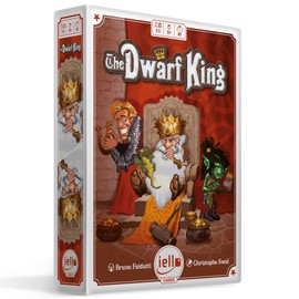 IELLO: Dwarf King - Trick-Taking Card Game, Ever-Changing Winning Conditions, Family Ages 10+, 3-5 Players, 40 Min