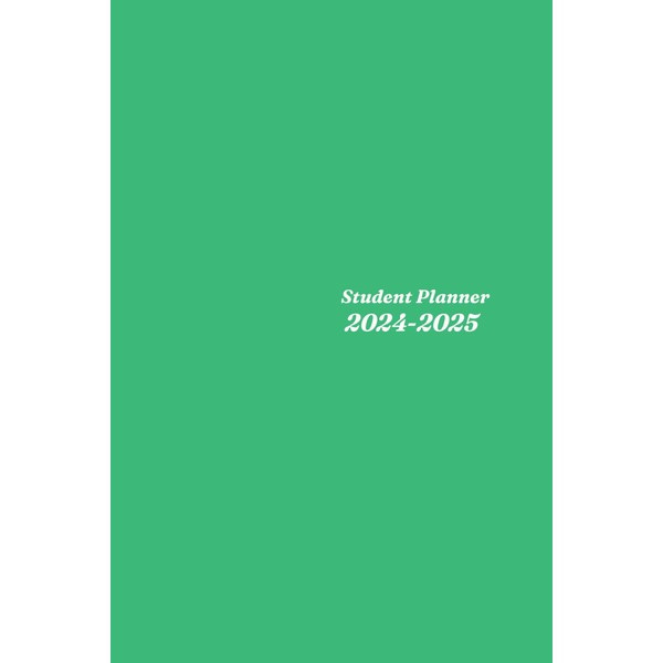 Student Planner 2024-2025: Agenda for Middle Elementary and High School,