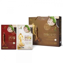 GWM 300g 2-pack No. 2 Korean Red Ginseng Health Gift Set Black Wheat Meal