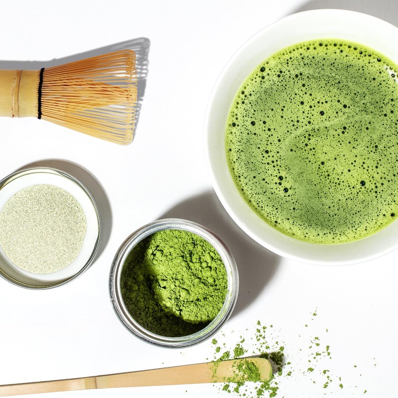 4Pcs Matcha Whisk Set Handmade Matcha Tea Set Natural Matcha