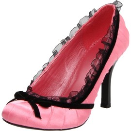 Ellie Shoes Women's 406-Doll Pump, Peach Pink, 7