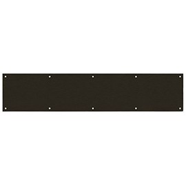 Designers Impressions Oil Rubbed Bronze 6" x 30" Kick Plate: 609377