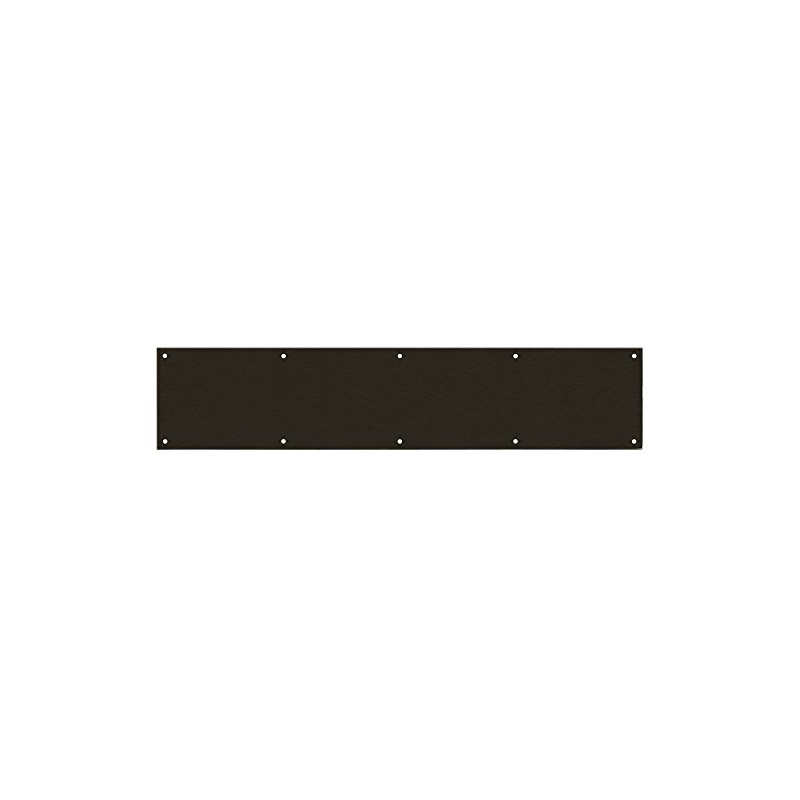 Designers Impressions Oil Rubbed Bronze 6" x 30" Kick Plate: