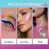Afflano Chameleon Eyeshadow Half Magic, Multichrome Duo Chrome Eyeshadow Palette