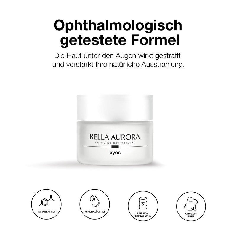 Bella Aurora, PigmentStop Eyes, Anti-Wrinkle, Anti-Age, Multi-Correction Eye Contour Cream,