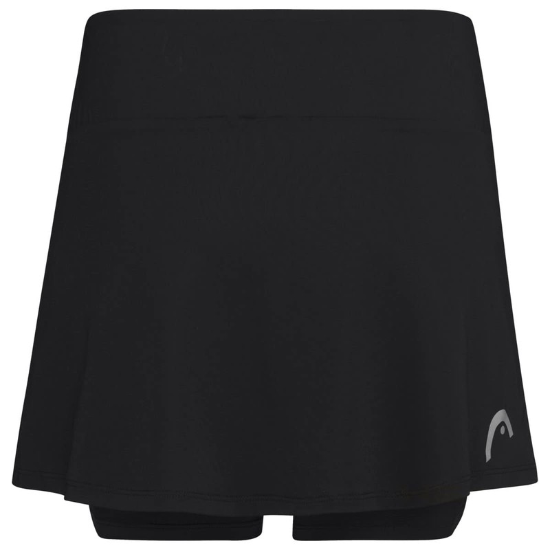 HEAD Club Basic Skirts, Donna, Nero, S