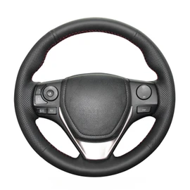 MEWANT Stitch On Custom Fit Steering Wheel Cover for Toyota RAV4