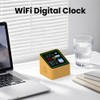 diymore WiFi Digital Alarm Clock with Temperature,Sunrise Alarm Clocks Humidity