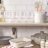 US Acrylic Stackable 8 ounce Plastic Wine Stems in Clear