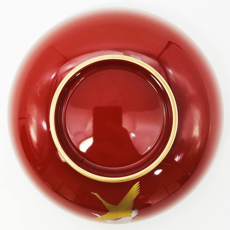 Daimyo Zoni Bowl Flying Akabuchi Gold 3T-405