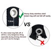 Hood Loop Anchor Straps, 12 ”Extended、Thickened and Stainless Steel Eyelets