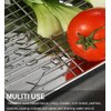 Stainless Steel Baking Sheet Tray Cooling Rack with Silicone Baking