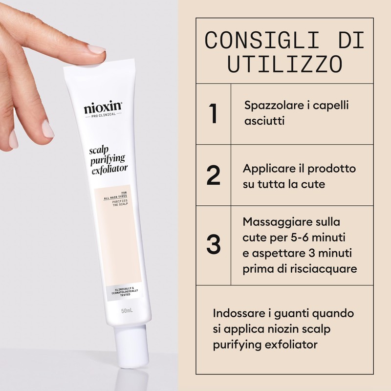 Nioxin Scalp Purifying Exfoliator - Deep Cleansing & Refreshing Scalp