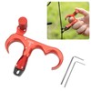 3 Finger Hand Held Bow Release Aluminum Alloy Thumb Release