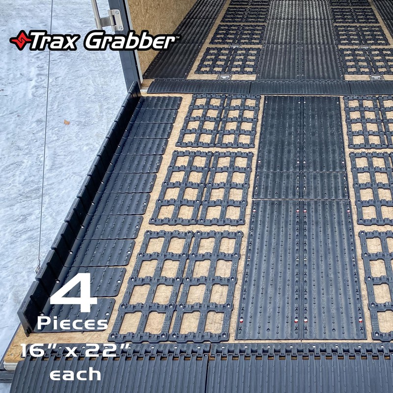 Caliber Trax Grabber 63062, Ramp Traction Set, 4-pc