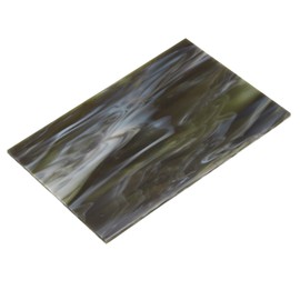 sourcing map Stained Glass Sheet Mosaic Tile 7.9 Inch x 5.9 Inch Medium Grey Stained Glass Sheets for Crafts DIY, Art Project