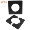 BokWin 2 Pcs Square Wall Split Flange Cover Escutcheon Plate