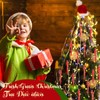 Vercraft 36 Pcs Christmas Tree Icicle Ornaments 2.36 Inches Mini