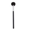 Professional Makeup Fan Brush for Highlighter， Blush， Peel Masks, Black