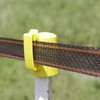 Agrarzone 10 x Head Insulator for T-Posts Yellow - Robust