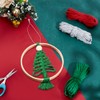ACRNIGHEET 6 PCS Christmas Tree Macrame Kit for Adults Beginners