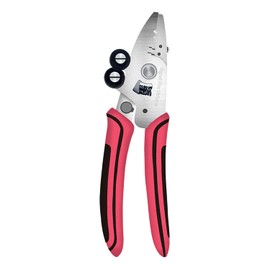 Fiber Optic Stripper, 8 in 1 Fiber Optic Stripper Tool, Wire Cutters Pliers Electrician Tools for Wire Stripping Cutting & Cleaning, Fiber Cable Stripping Tool for Working Technicians, Electricians