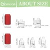 Glasseam Mini Bud Vases for Centerpieces: Clear Small Flower Vase