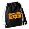 Hippowarehouse Basketball kit Drawstring Cotton School Gym Kid Bag Sack