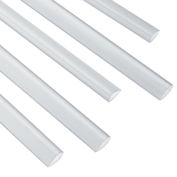 PATIKIL 100Pcs Binding Bars, 8mm Binding Bars Slide Grip 50