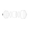 Sprite SL2-BN Universal Slim-Line2 Shower Filter, Brushed Nickel