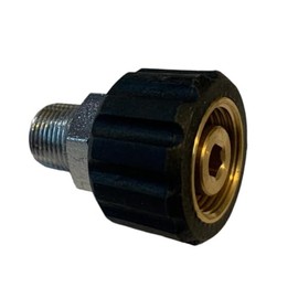 Sellerocity Pressure Washer Twist Type Quick Connector Coupler 22mm Female X 1/4 NPT, with 14mm Stem