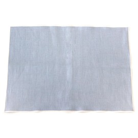 DDintex Placemat 02 Natura Blue Gray Approx. 18.1 x 13.0 inches (46 x 33 cm) [Lithuanian Linen]
